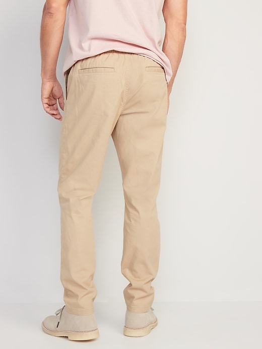 View large product image 2 of 3. Slim Taper Built-In Flex Pull-On Chino Pants