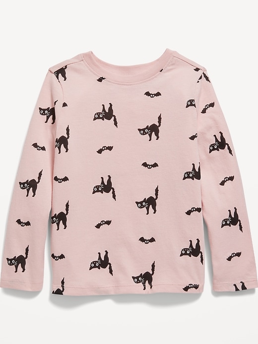 View large product image 1 of 1. Unisex Halloween-Print Long-Sleeve T-Shirt for Toddler
