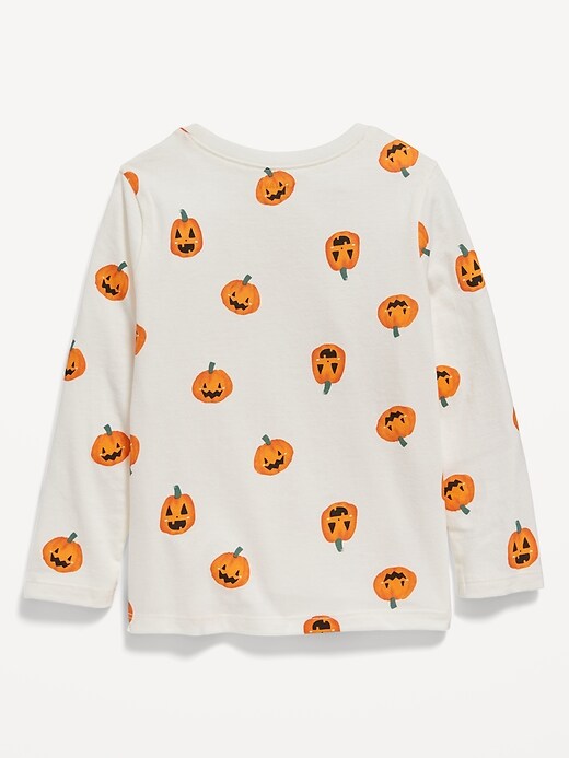 Unisex Halloween-Print Long-Sleeve T-Shirt for Toddler
