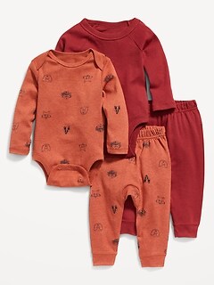Provision de cache-couches et pantalons unisexes pour Bébé (paquet de 4)