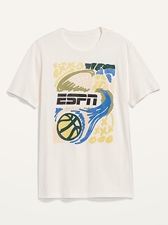 T-shirt de basketball ESPN™ unisexe pour Adulte