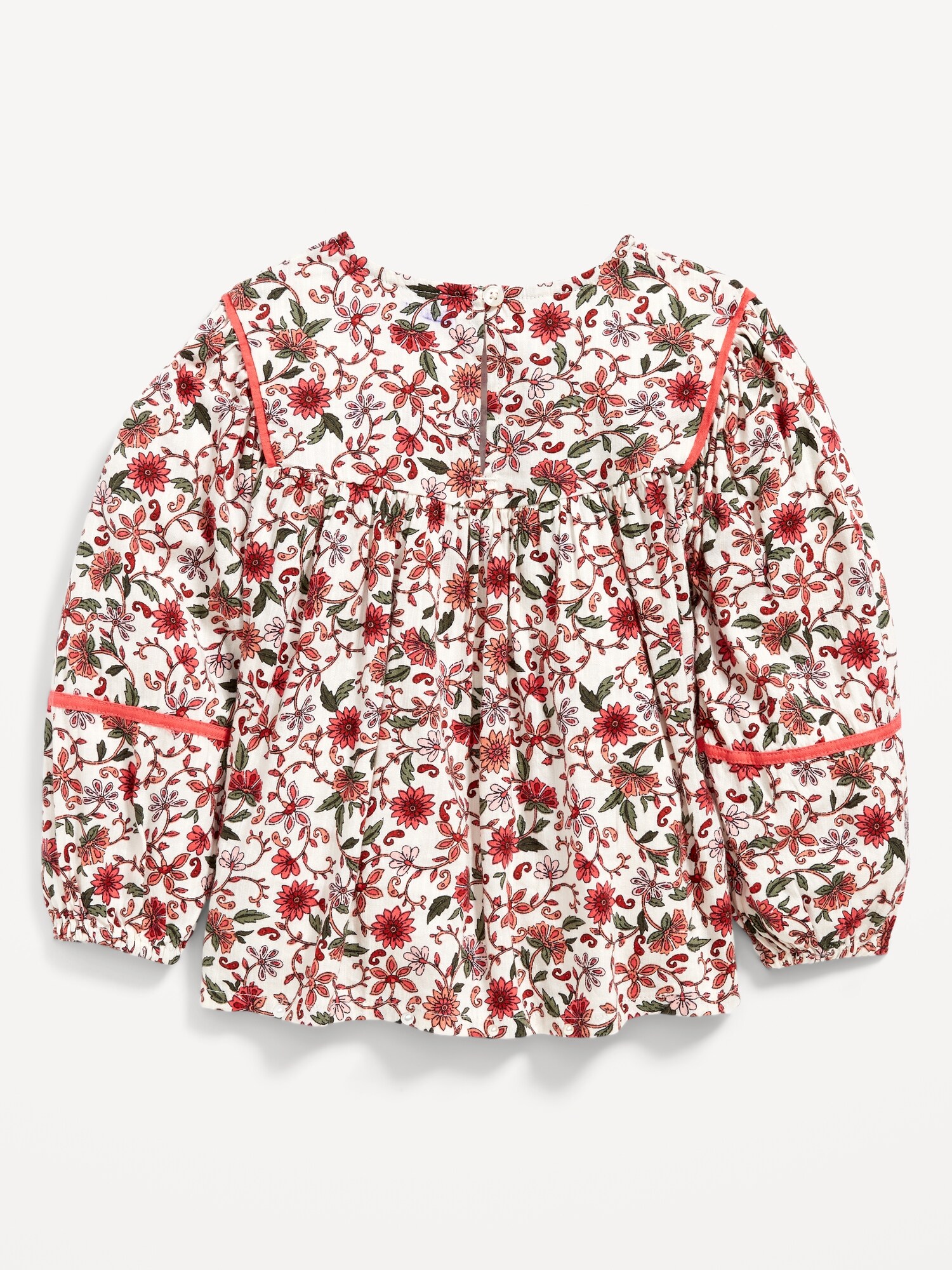 LongSleeve Floral Swing Top for Toddler Girls Old Navy