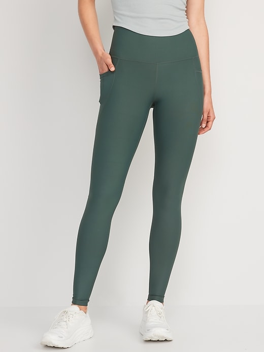 Image number 1 showing, High-Waisted PowerSoft Leggings