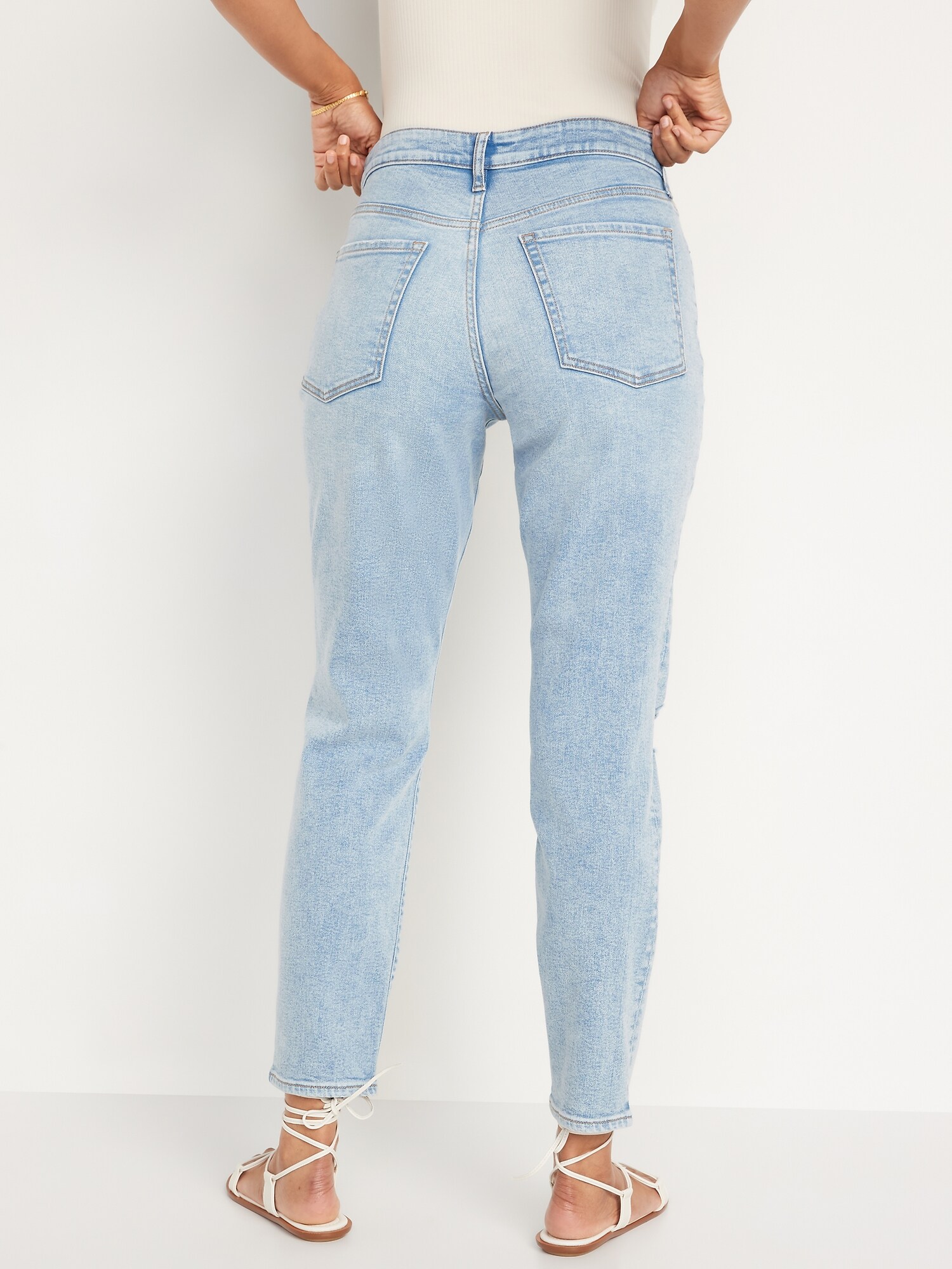 High-Waisted Button-Fly O.G. Straight 