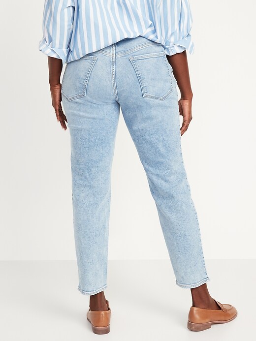 Image number 6 showing, High-Waisted OG Straight Button-Fly Extra-Stretch Jeans for Women