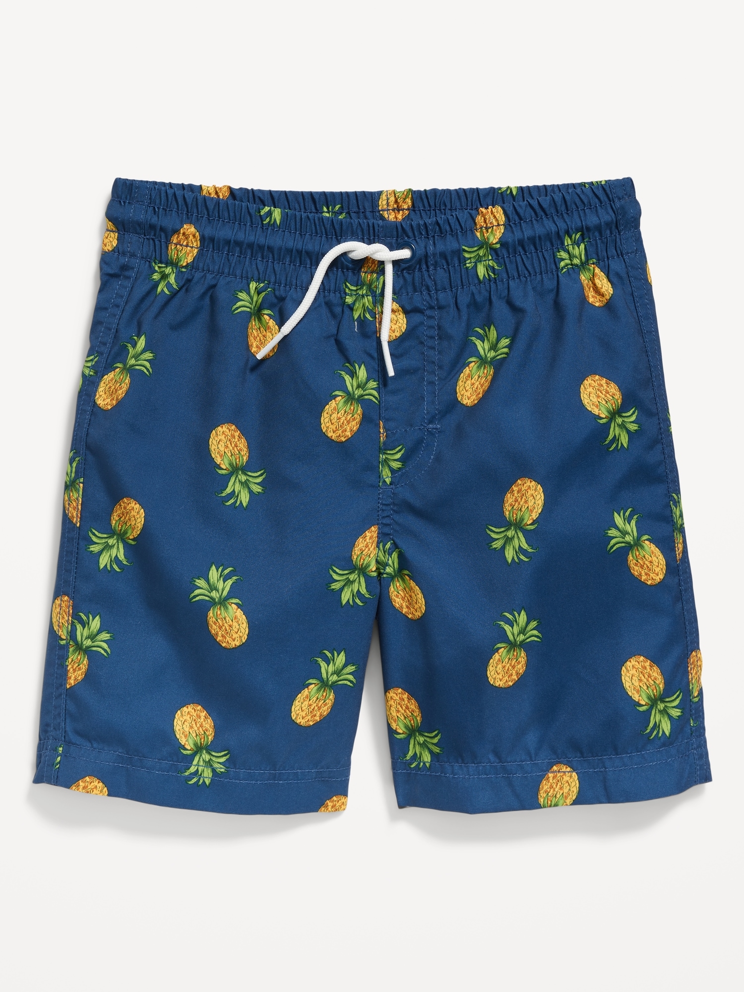 Boys Printed Swim Trunks