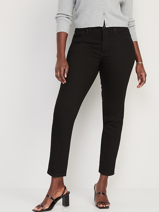 Image number 5 showing, High-Waisted OG Straight Ankle Jeans