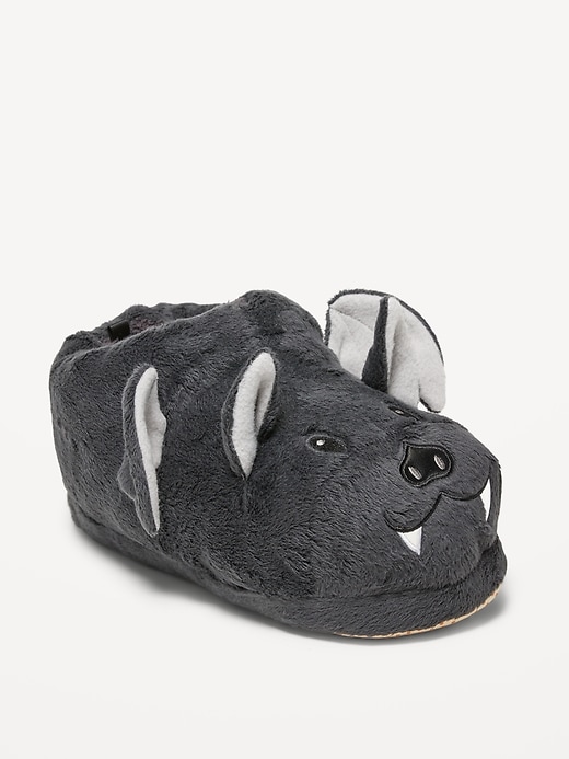 GenderNeutral FauxFur "BatCritter" Slippers for Kids Old Navy