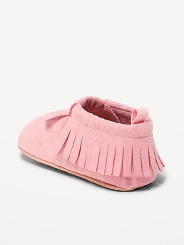 Old navy baby hot sale girl moccasins