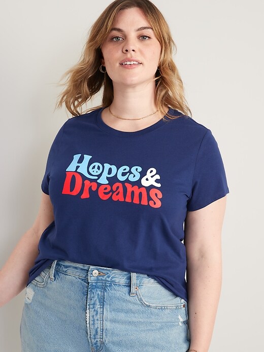 Image number 6 showing, Matching Graphic T-Shirt for Women