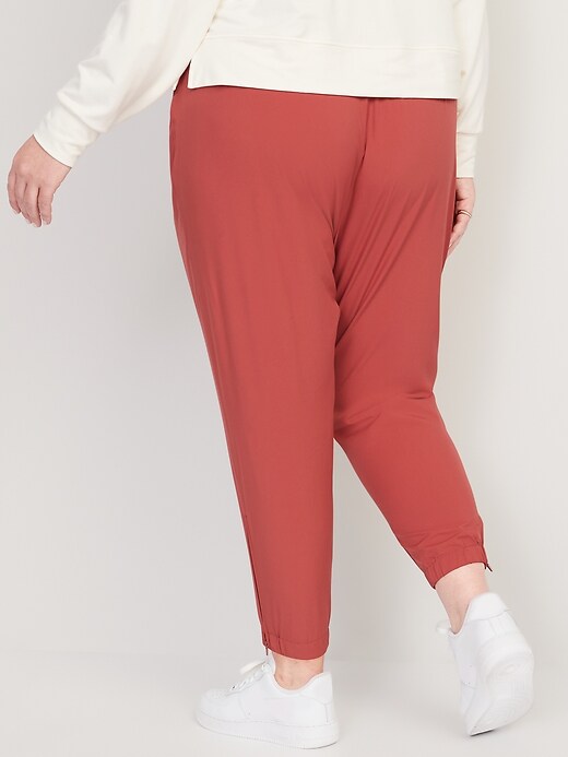 Image number 8 showing, Mid-Rise StretchTech Jogger Pants for Women