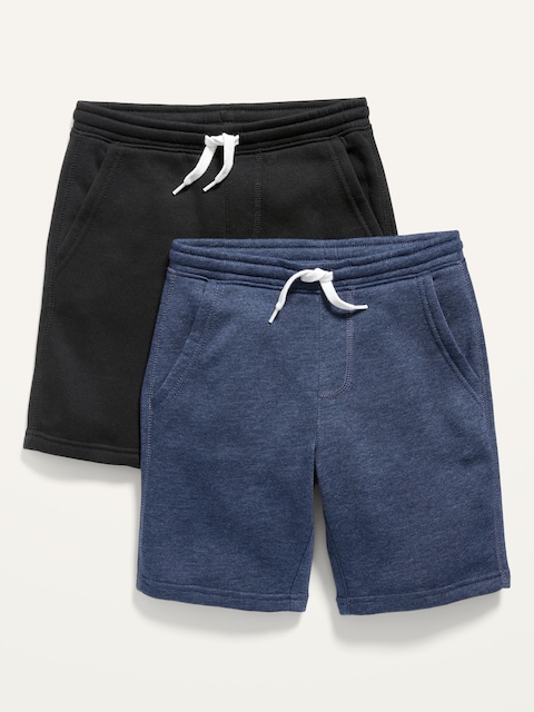 Short de jogging pour Garçon (au genou, paquet de 2)