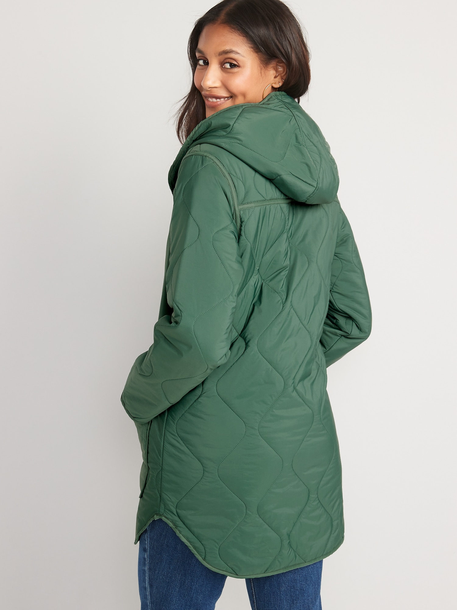 Womens cargo best sale jacket with hood