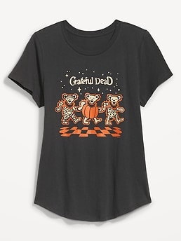 Matching Licensed Halloween Graphic T-Shirt for Women