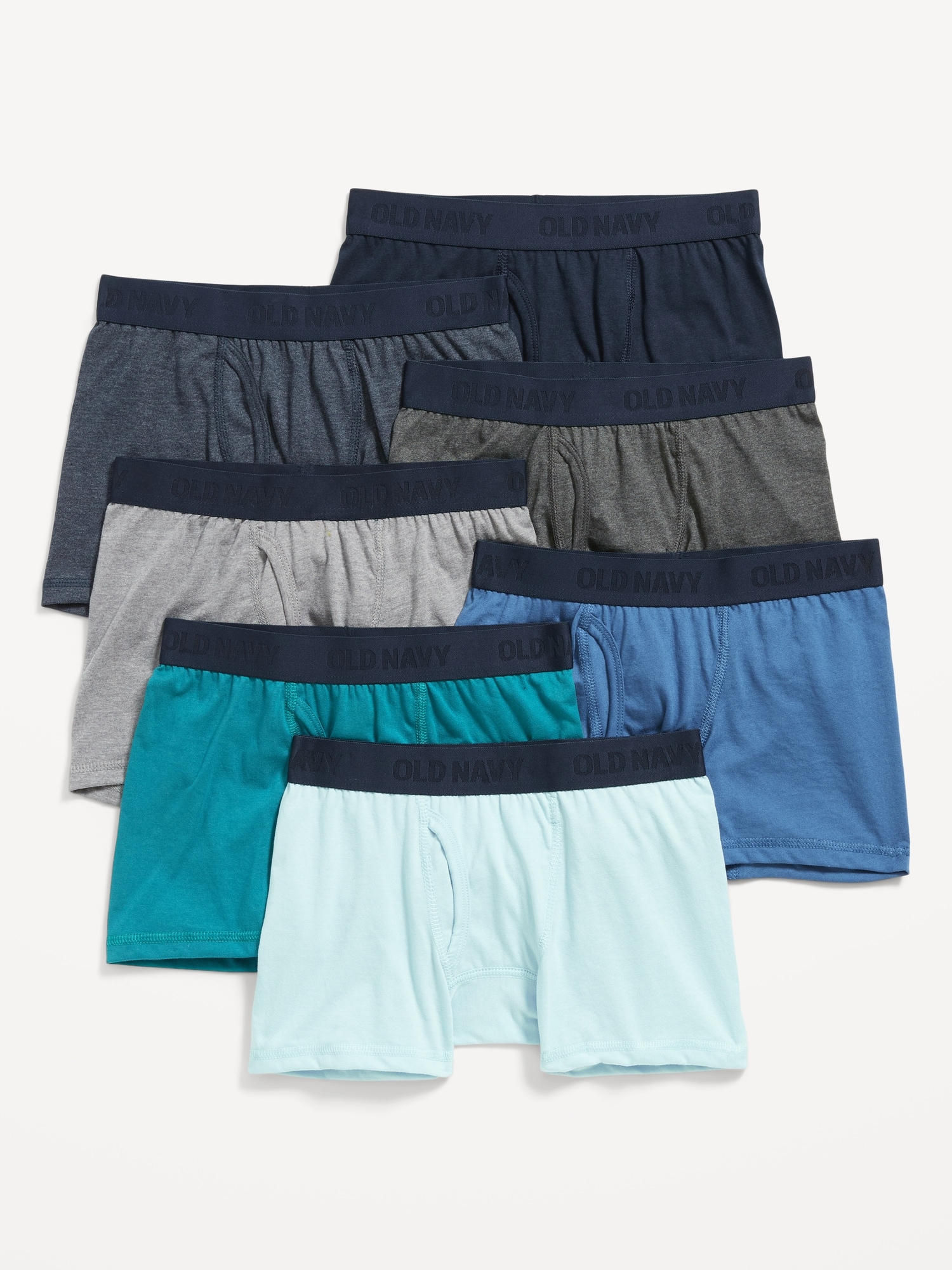 Old Navy Boxer-Briefs Underwear 7-Pack for Boys blue. 1