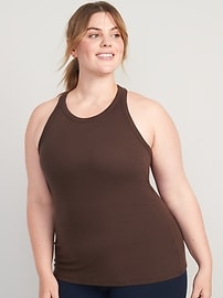 Camisole UltraLite à dos nageur en tricot côtelé pour Femme