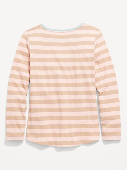 Softest Striped Long Sleeve T Shirt for Girls