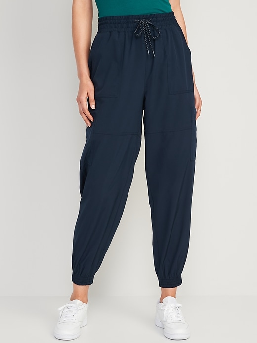 Extra High-Waisted StretchTech Cargo Jogger Pants | Old Navy