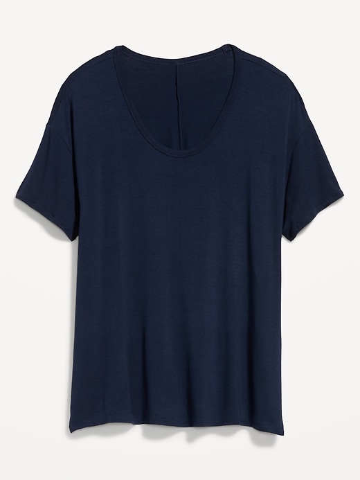 Image number 4 showing, Luxe Oversized Tunic T-Shirt