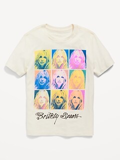 Britney Spears™ Gender-Neutral Graphic T-Shirt for Kids