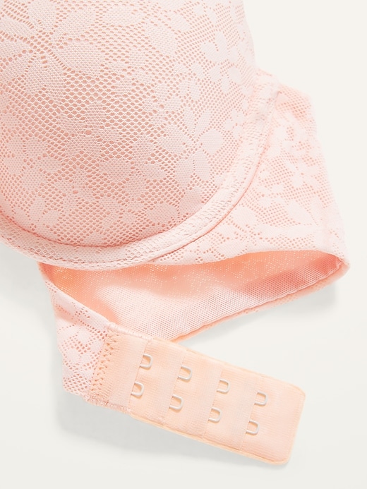 L'image numéro 3 présente Soutien-gorge à armature à couverture complète en dentelle pour Femme