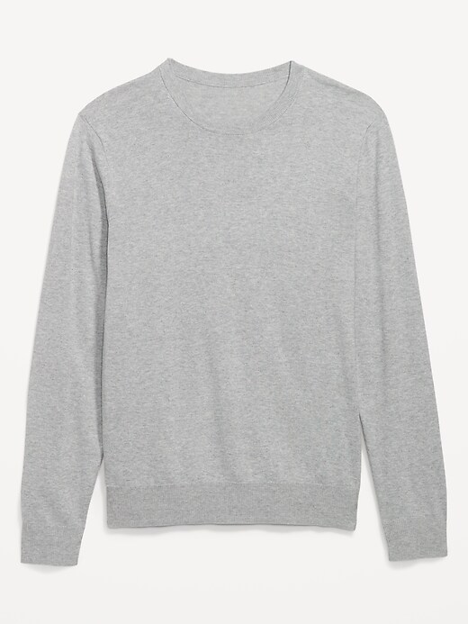 Plain grey hot sale crew neck