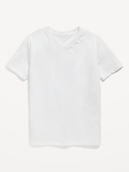 Voir une image plus grande du produit 1 de 1. T-shirt à col en V classique pour garçon