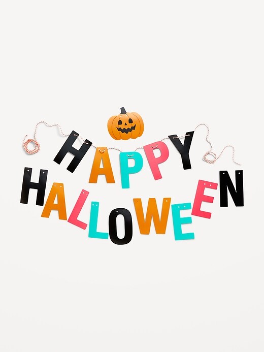View large product image 1 of 1. IG Design™ "Happy Halloween" Banner Decoration for the Family