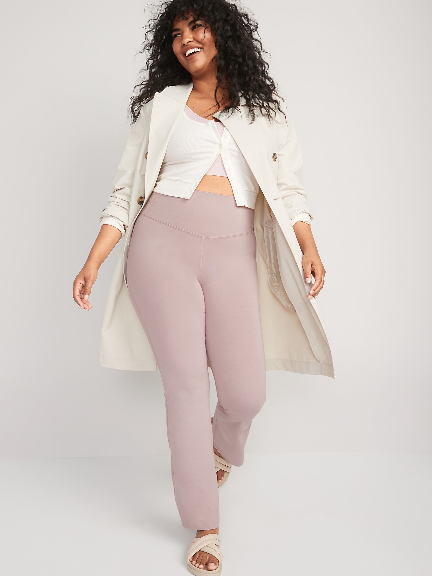 Extra High-Waisted PowerChill Hidden-Pocket Slim Boot-Cut Pants for Women |  Old Navy