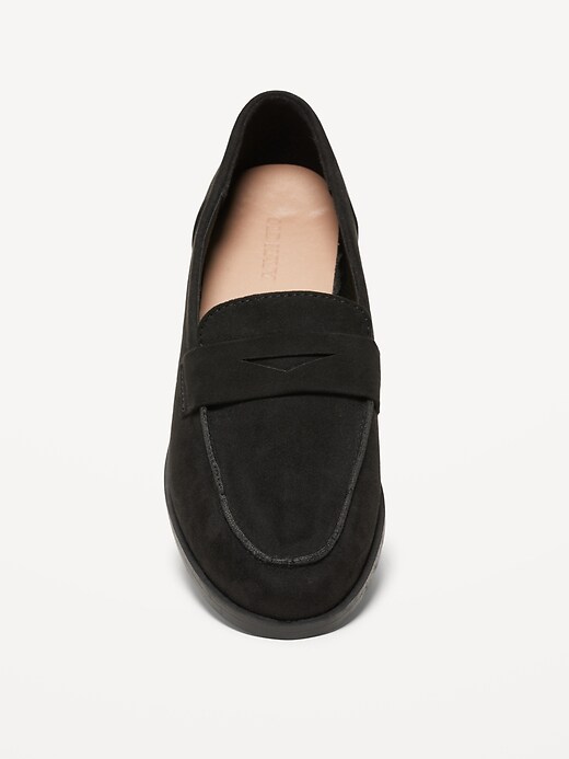 Navy hot sale penny loafers