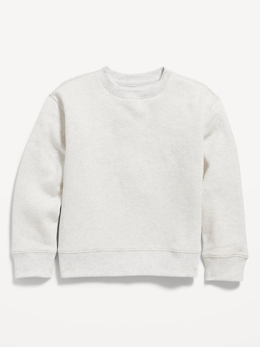 View large product image 2 of 4. Gender-Neutral Crew-Neck Sweatshirt for Kids