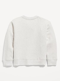 View large product image 3 of 4. Gender-Neutral Crew-Neck Sweatshirt for Kids