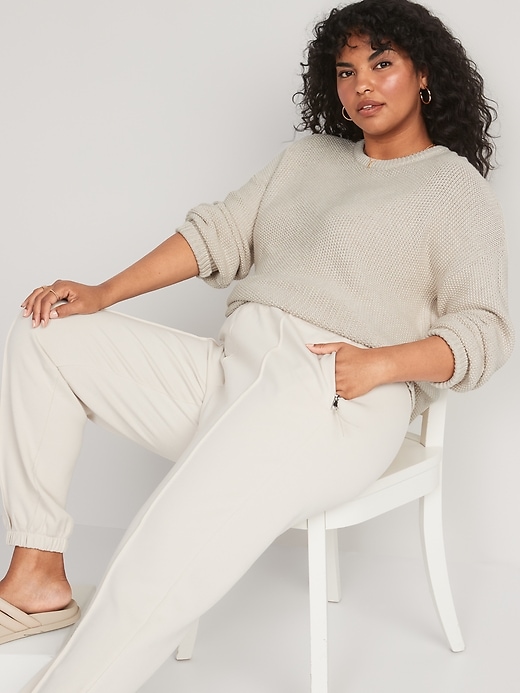 Image number 3 showing, Textured-Knit Tunic Sweater