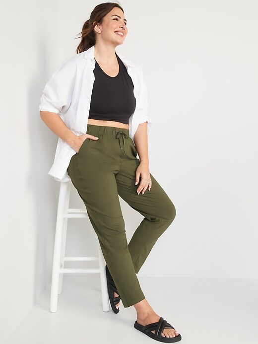 Image number 3 showing, High-Waisted Powersoft Coze Edition Slim Taper Pants