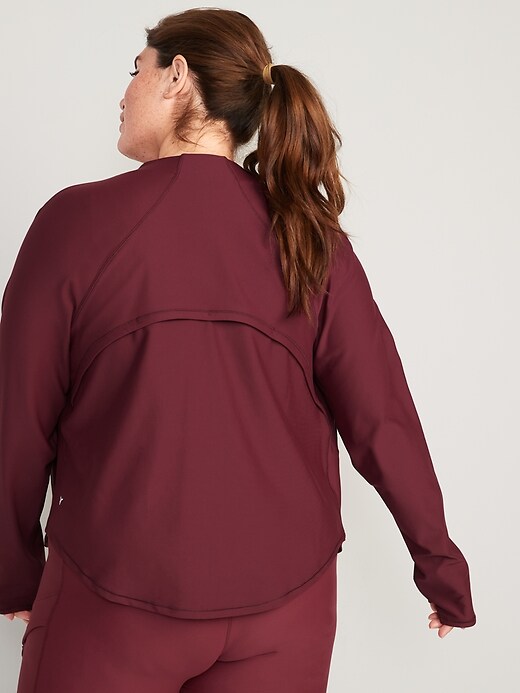 Image number 8 showing, PowerSoft Cropped Full-Zip Performance Jacket