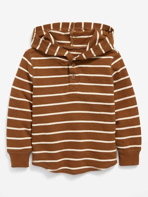 Boys striped outlet hoodie