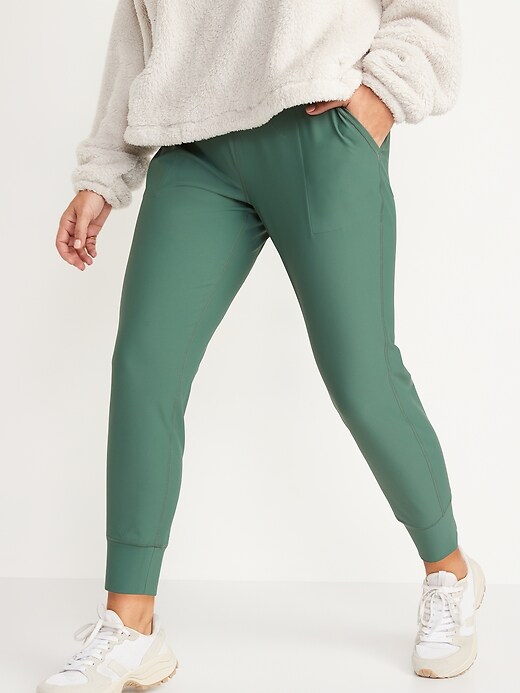 Image number 5 showing, High-Waisted PowerSoft 7/8-Length Joggers for Women