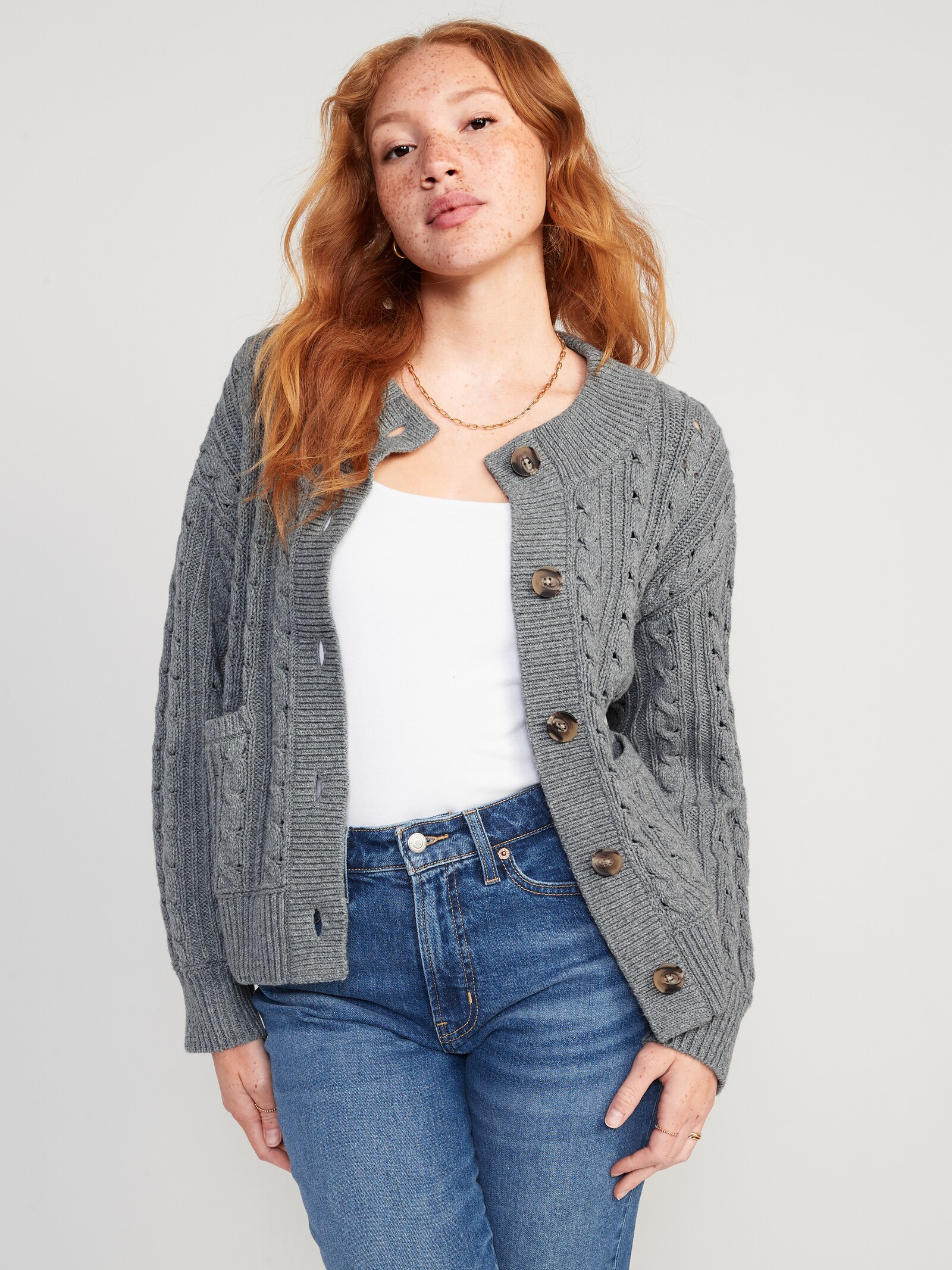 black and white buffalo check sweater
