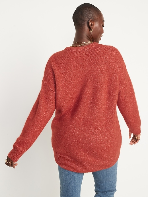 Image number 5 showing, Cozy Cocoon Tunic Sweater for Women