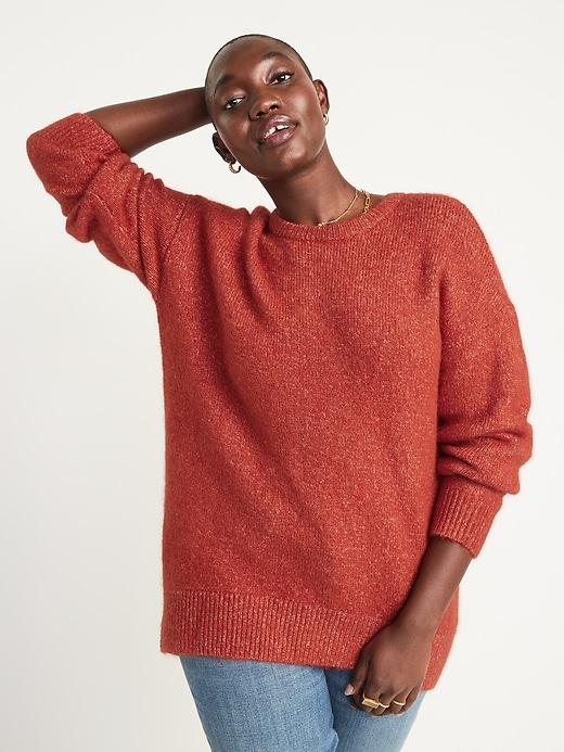 Image number 6 showing, Cozy Cocoon Tunic Sweater for Women