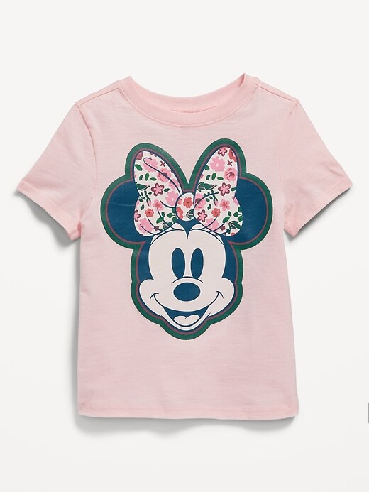 View large product image 1 of 2. Disney© Minnie Mouse Unisex T-Shirt for Toddler