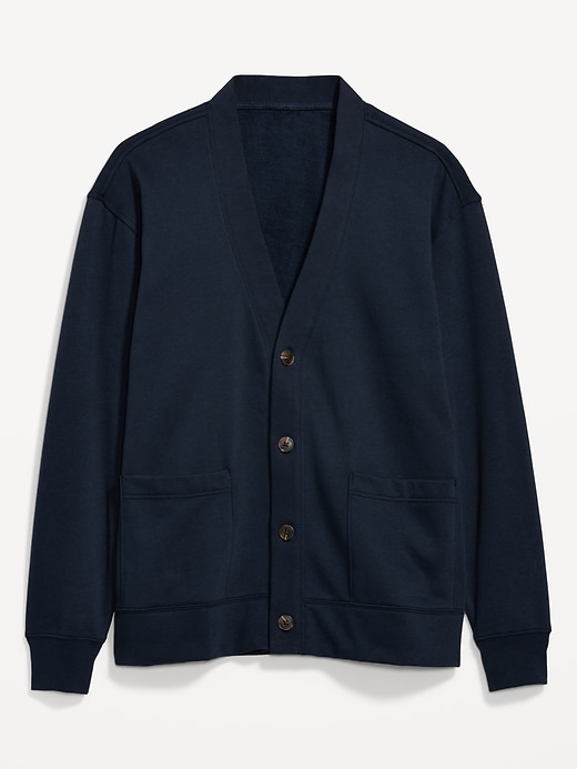 Oversized Gender-Neutral Cardigan Sweatshirt for Adults