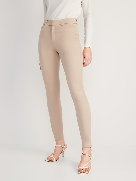 Image number 1 showing, High-Waisted Pixie Skinny Pants