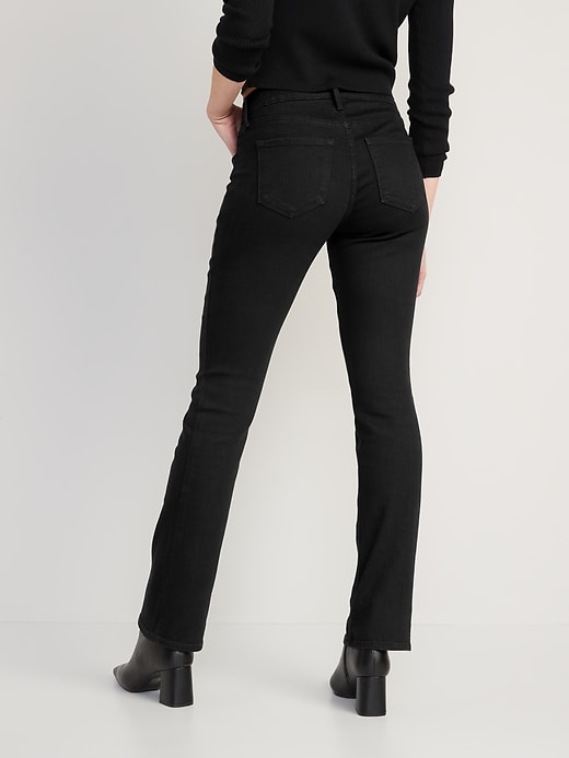 Image number 2 showing, Mid-Rise Wow Boot-Cut Jeans