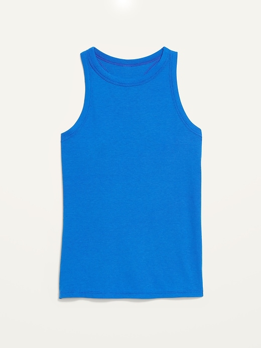 Image number 4 showing, UltraLite Rib-Knit Racerback Tank Top