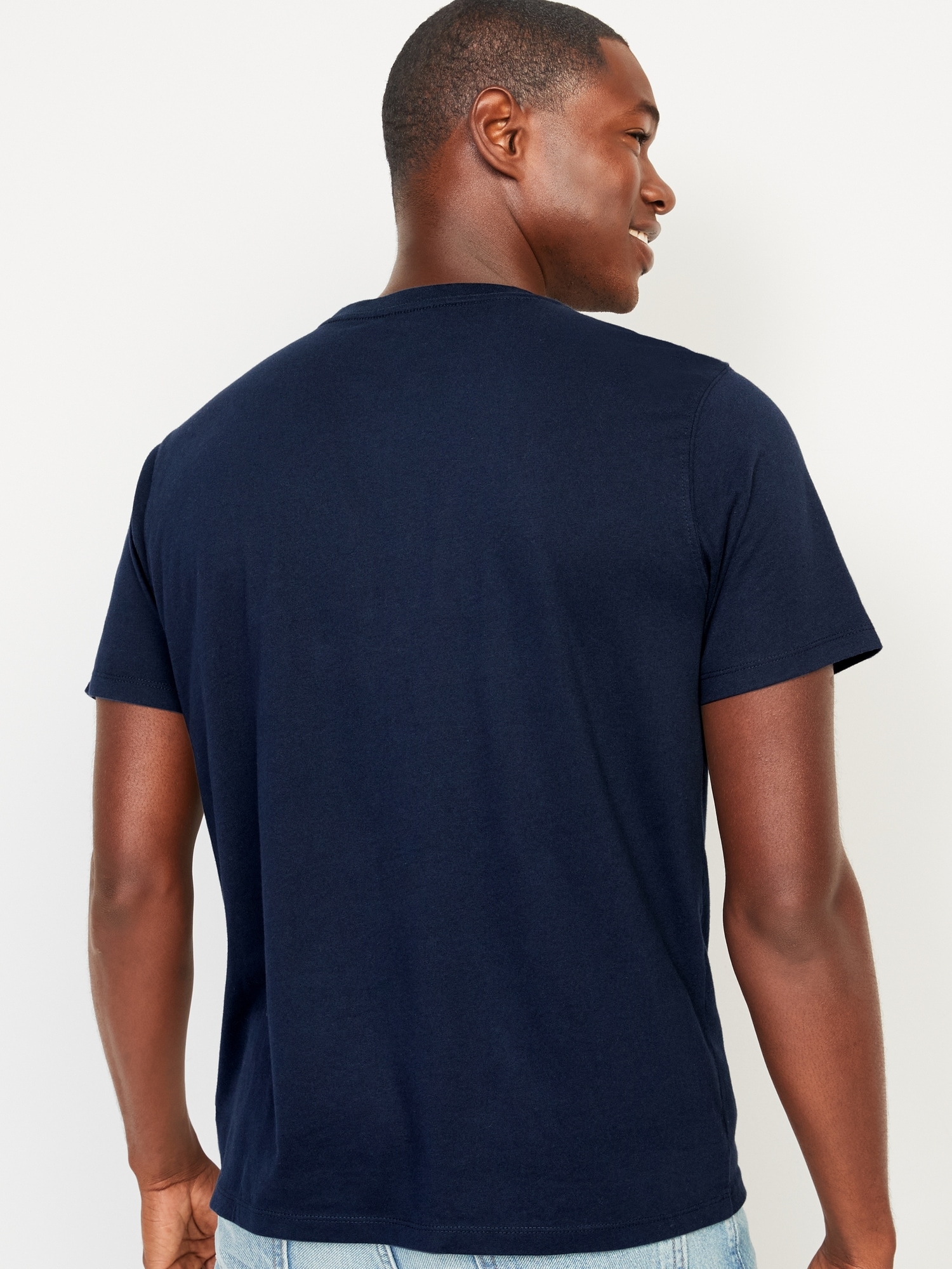 Soft-Washed Crew-Neck T-Shirt 5-Pack | Old Navy