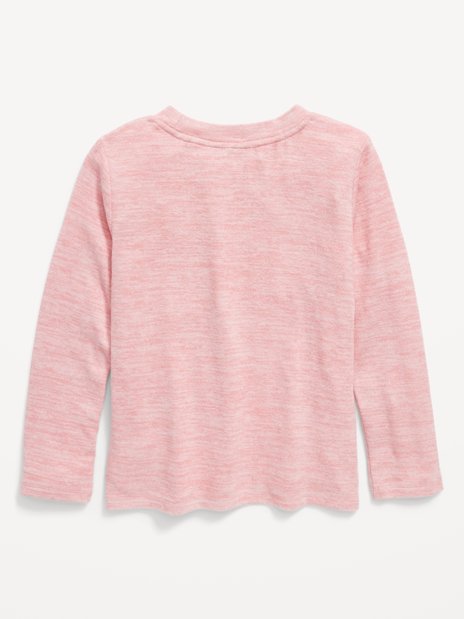 Pull à Col Rond Blanc Fille Young Dimension Taille 2 Ans - Coton, Manches Courtes, Occasion TB
