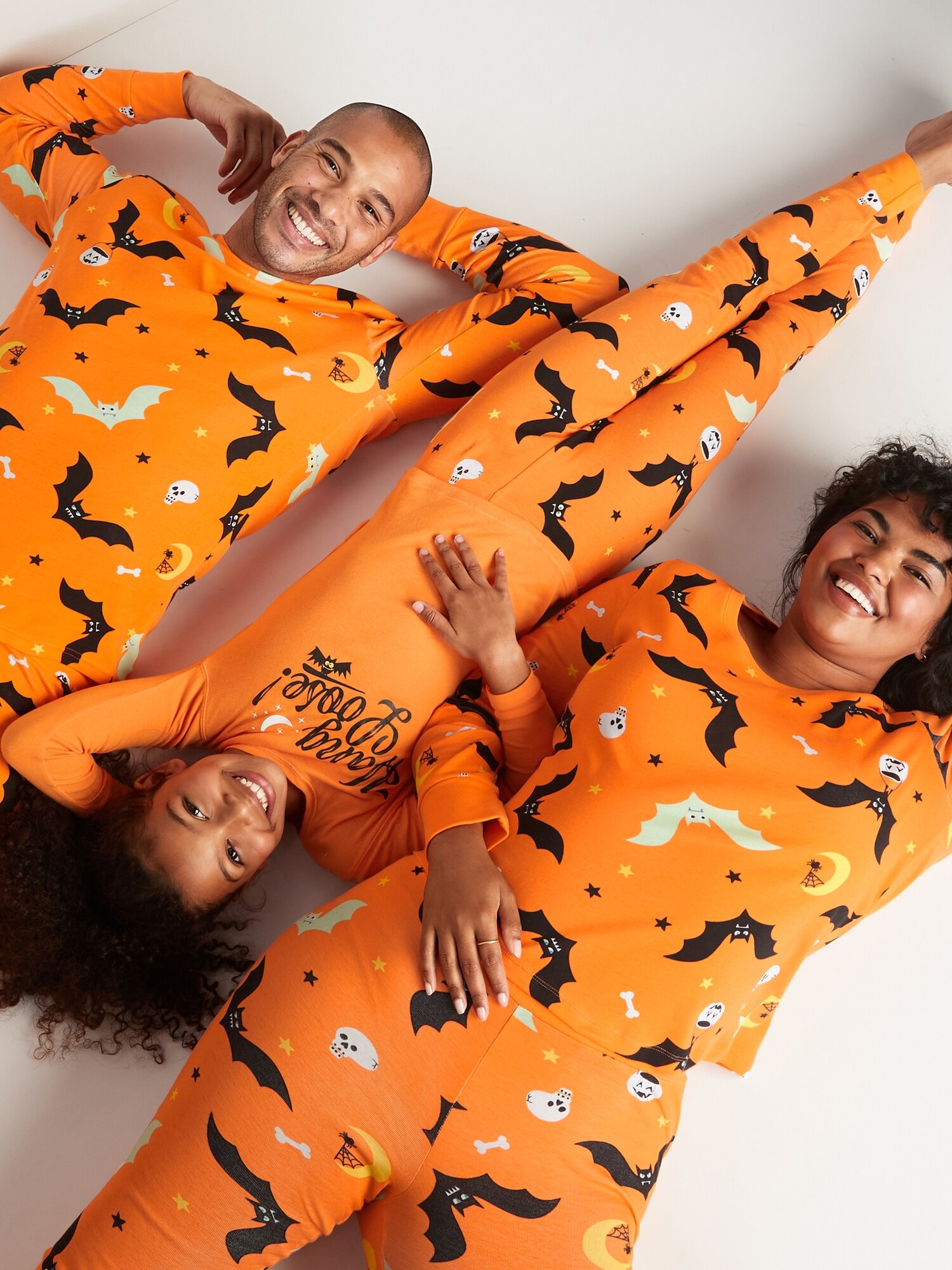 Unisex Matching Halloween Footed One-Piece Pajamas for Toddler & Baby