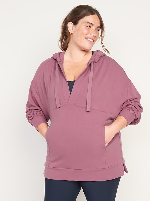 Catherines Women's Plus Size Good Intentions French Terry Hoodie 