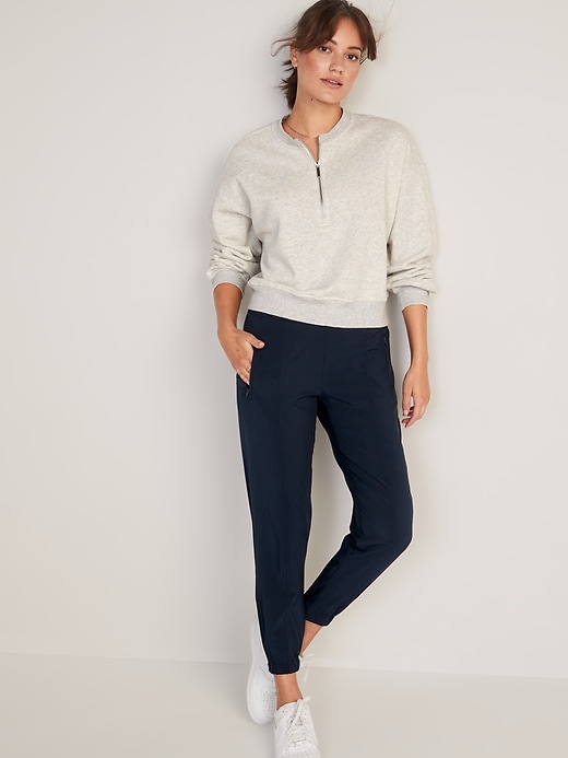 Image number 3 showing, Mid-Rise StretchTech Joggers for Women